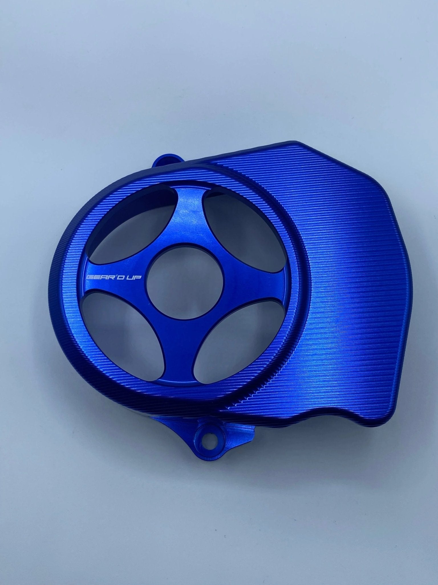 Gear’d Up Surron Ultra Bee 6061 Aluminum Motor Cover | MTN MOTOWORKS E-Moto Performance Parts & Accessories