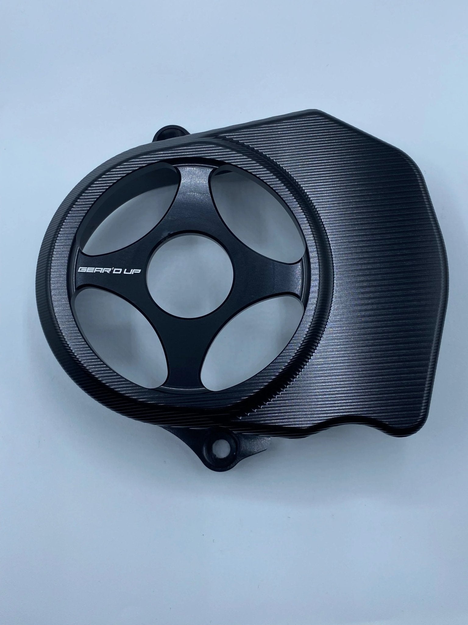 Gear’d Up Surron Ultra Bee 6061 Aluminum Motor Cover | MTN MOTOWORKS E-Moto Performance Parts & Accessories
