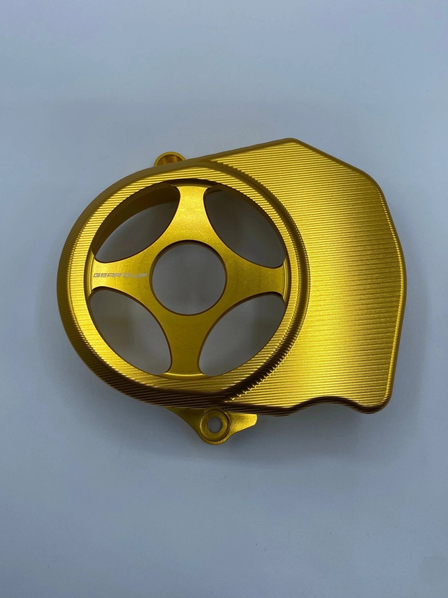 Gear’d Up Surron Ultra Bee 6061 Aluminum Motor Cover | MTN MOTOWORKS E-Moto Performance Parts & Accessories