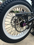Gear’d Up Surron Ultra Bee Axle Blocks — Chain Adjusters | MTN MOTOWORKS E-Moto Performance Parts & Accessories