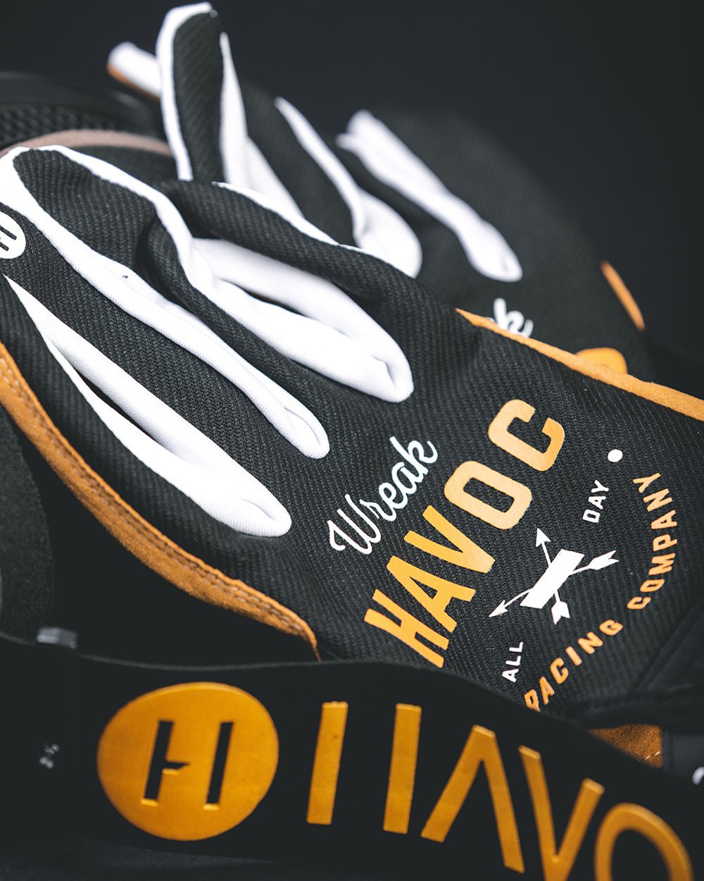 Havoc Tan & Black Moto Gloves | MTN MOTOWORKS E-Moto Performance Parts & Accessories
