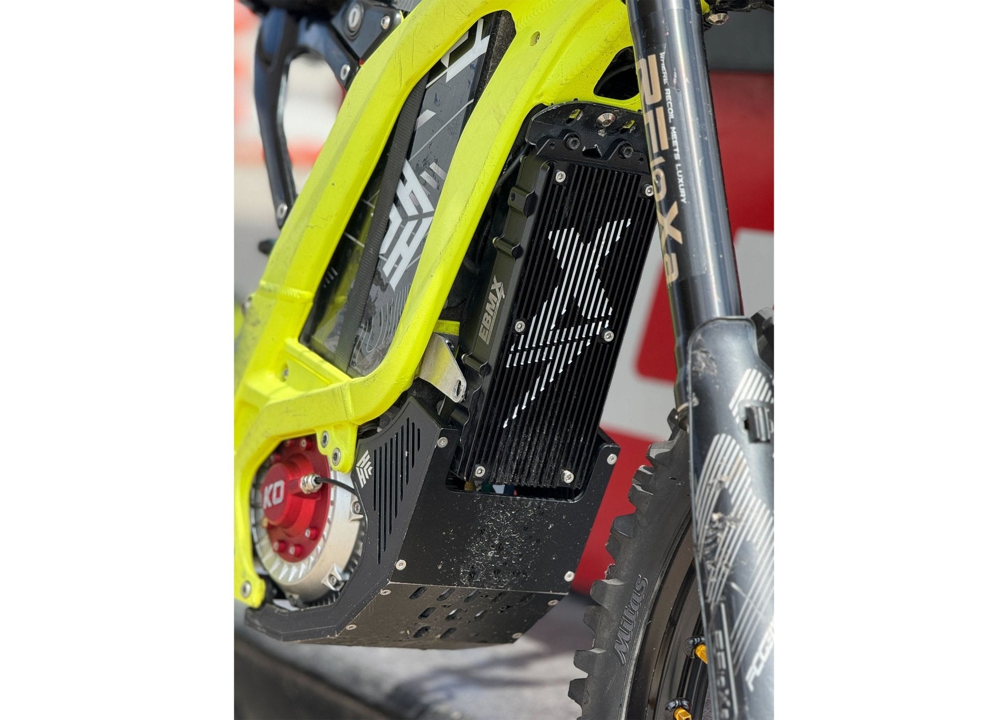 Heavy Hitter Surron V2 Skid Plate — LBX / S / Segway X160 / X260 | MTN MOTOWORKS E-Moto Performance Parts & Accessories