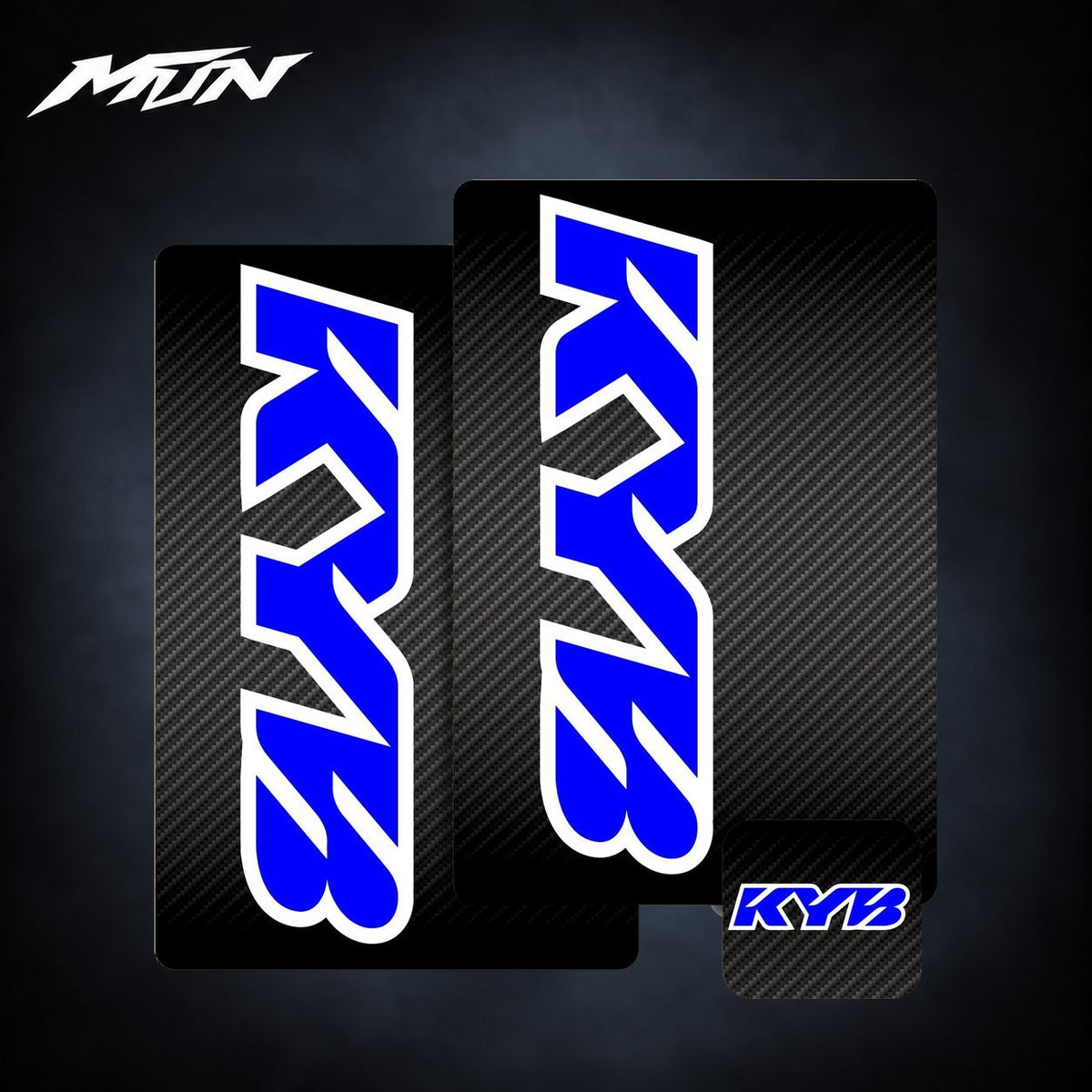 KYB Fork & Shock Motocross Decal Kit | MTN MOTOWORKS E-Moto Performance Parts & Accessories#