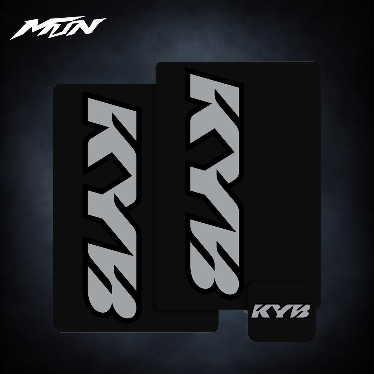 KYB Fork & Shock Motocross Decal Kit | MTN MOTOWORKS E-Moto Performance Parts & Accessories#