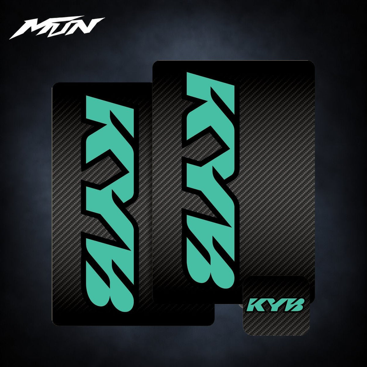 KYB Fork & Shock Motocross Decal Kit | MTN MOTOWORKS E-Moto Performance Parts & Accessories#