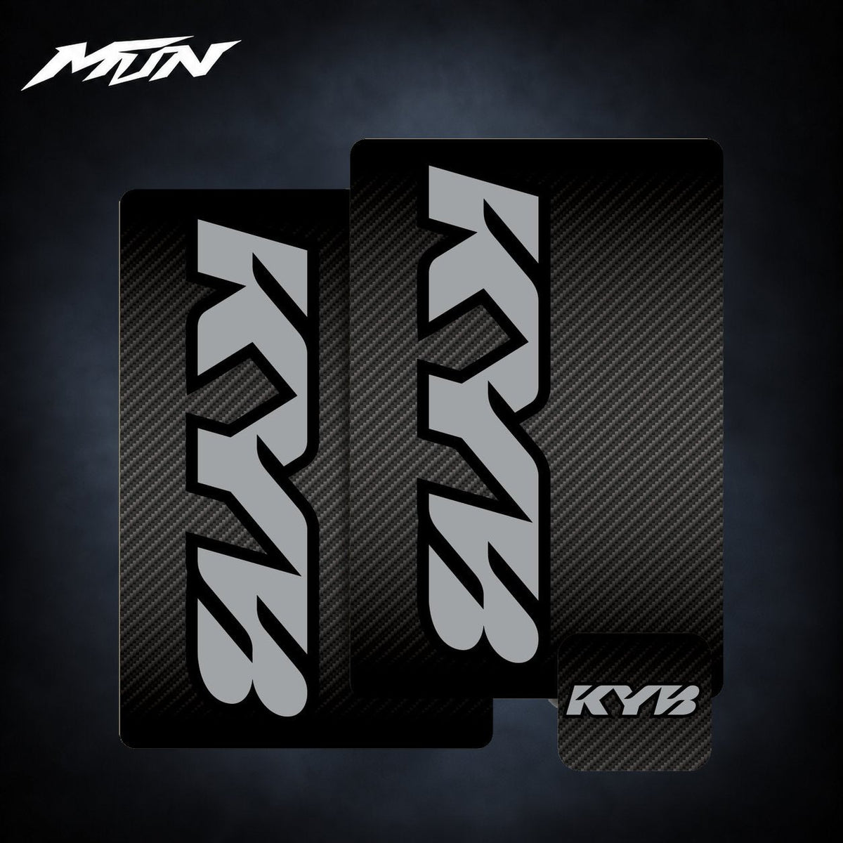 KYB Fork & Shock Motocross Decal Kit | MTN MOTOWORKS E-Moto Performance Parts & Accessories#