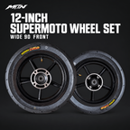12-Inch Supermoto Wheel Set | MTN MOTOWORKS E-Moto Performance Parts & Accessories