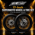 MTN 17-Inch Supermoto Wheel & Tire Set | Sur-Ron, Talaria & 79Bike | MTN MOTOWORKS E-Moto Performance Parts & Accessories