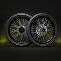 MTN 17-Inch Supermoto Wheel & Tire Set | Sur-Ron, Talaria & 79Bike | MTN MOTOWORKS E-Moto Performance Parts & Accessories