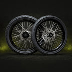 MTN 17-Inch Supermoto Wheel & Tire Set | Sur-Ron, Talaria & 79Bike | MTN MOTOWORKS E-Moto Performance Parts & Accessories