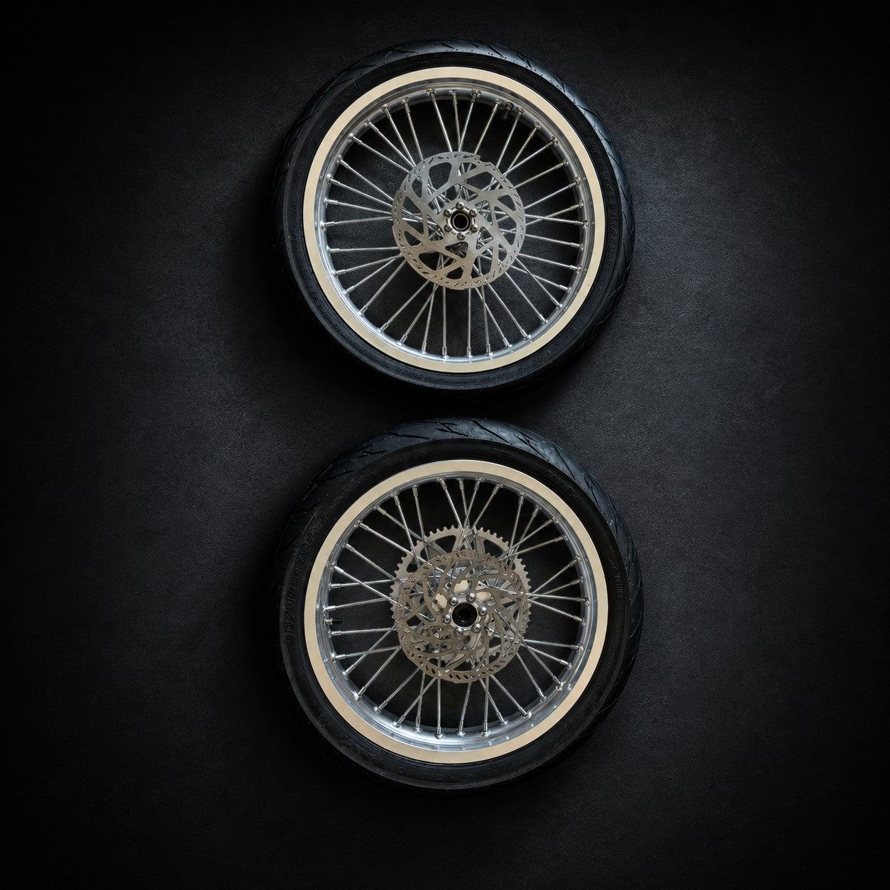 MTN 17-Inch Supermoto Wheel & Tire Set | Sur-Ron, Talaria & 79Bike | MTN MOTOWORKS E-Moto Performance Parts & Accessories