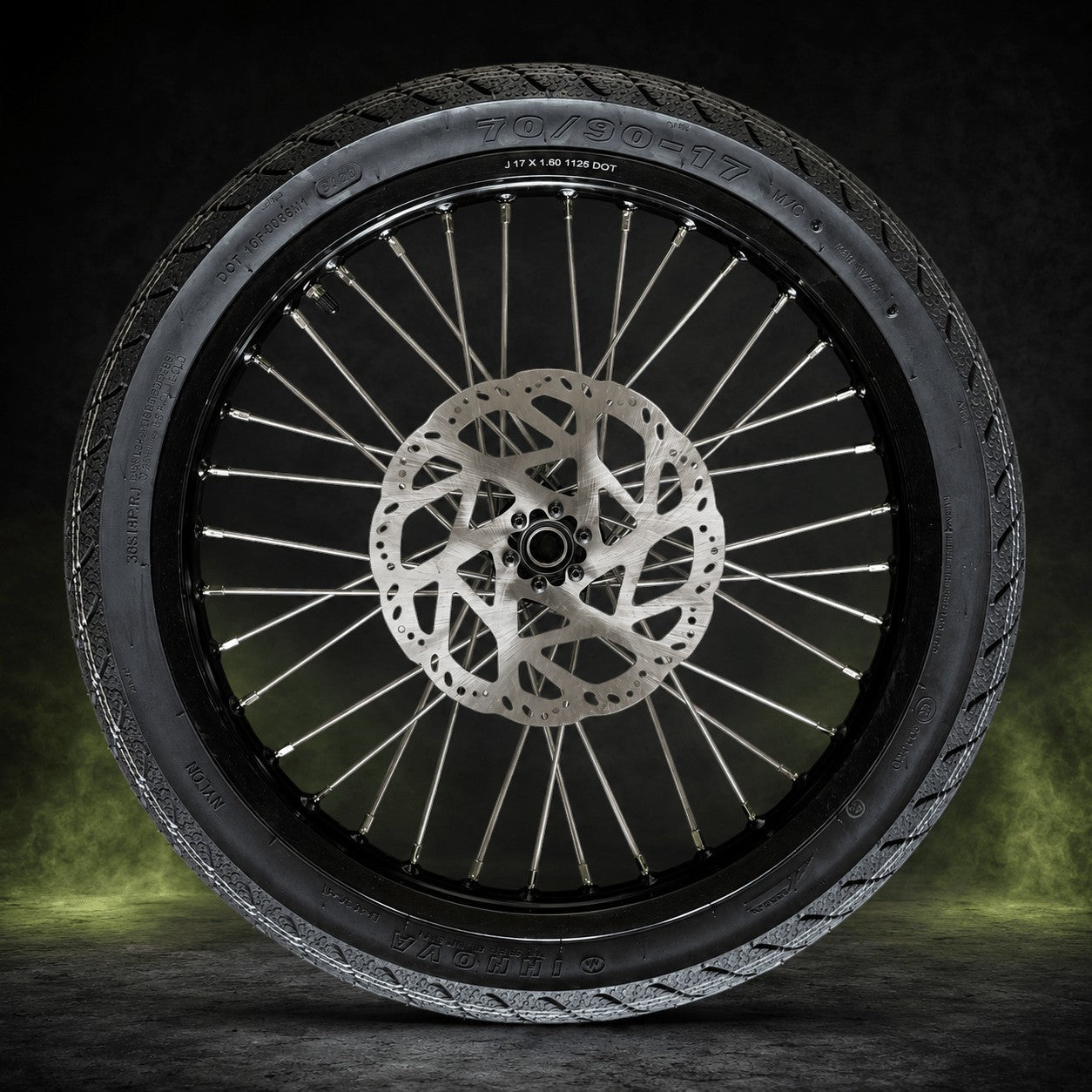MTN 17-Inch Supermoto Wheel & Tire Set | Sur-Ron, Talaria & 79Bike | MTN MOTOWORKS E-Moto Performance Parts & Accessories