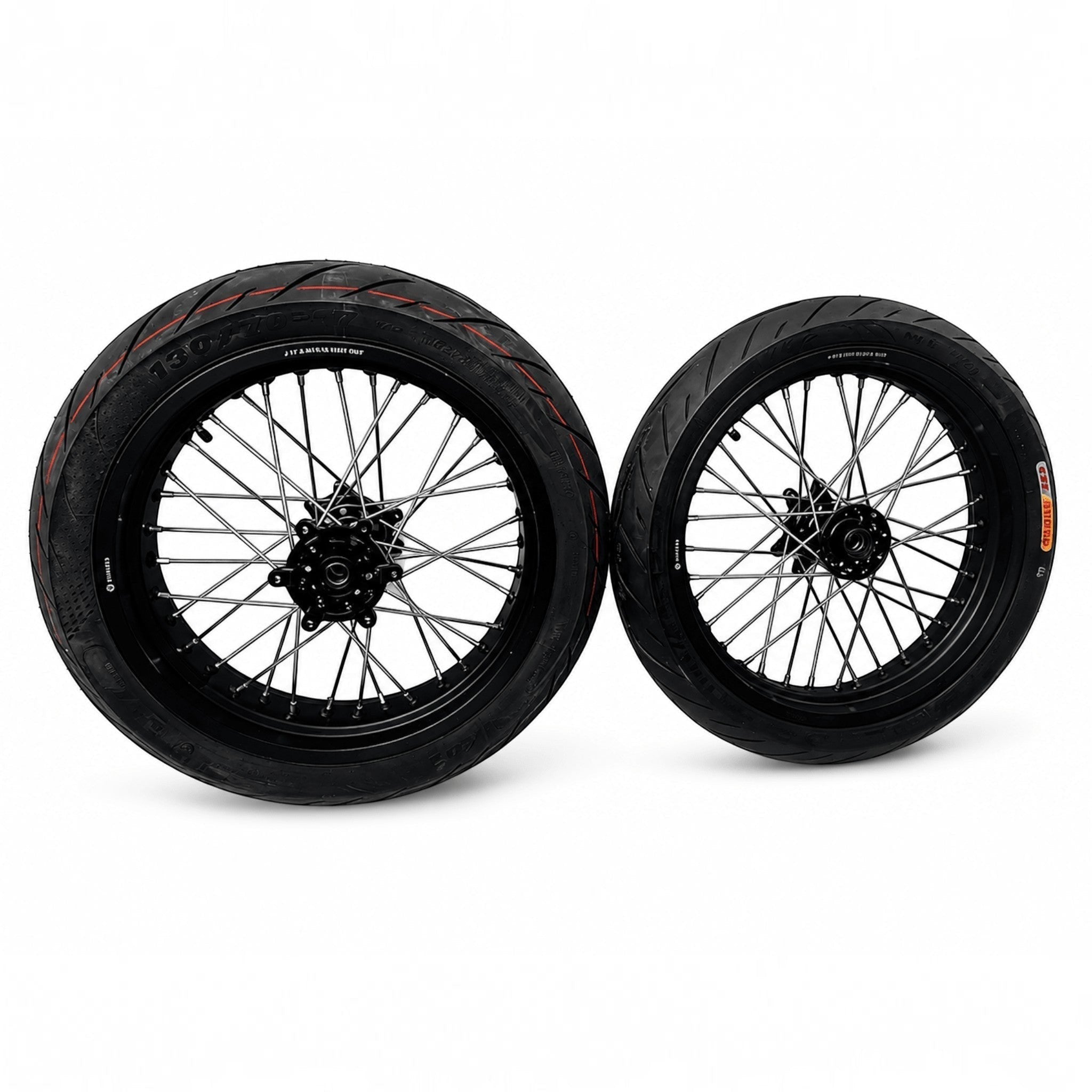 MTN 17-Inch Supermoto Wheel & Tire Set | Sur-Ron Ultra Bee | MTN MOTOWORKS E-Moto Performance Parts & Accessories