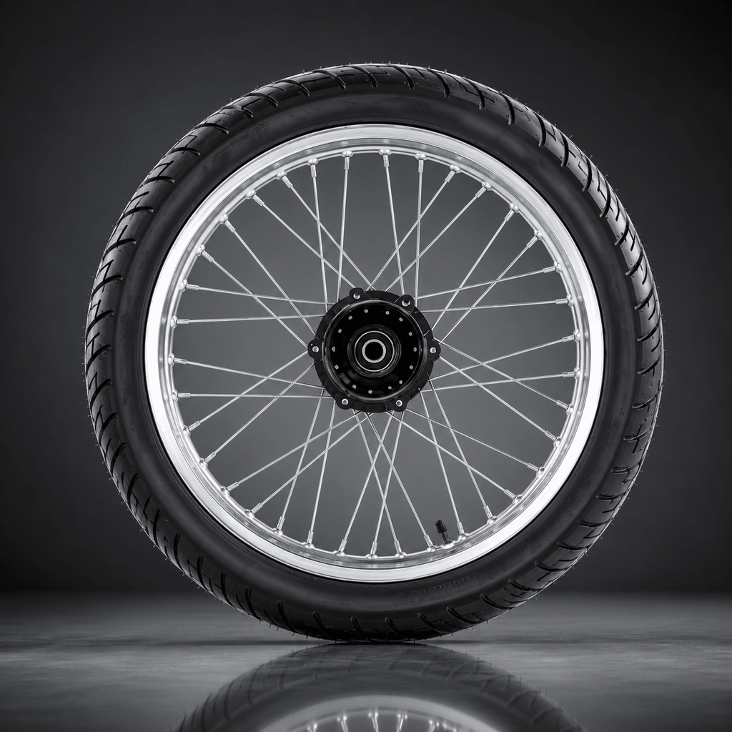 MTN 17/14 Supermoto Wheel & Tire Set | MTN MOTOWORKS E-Moto Performance Parts & Accessories
