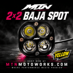 MTN 2-in-1 Baja Spot + Horn Kit – AA or Rechargeable | MTN MOTOWORKS E-Moto Performance Parts & Accessories