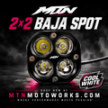 MTN 2-in-1 Baja Spot + Horn Kit – AA or Rechargeable | MTN MOTOWORKS E-Moto Performance Parts & Accessories