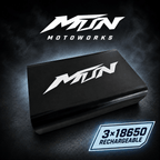 MTN 2-in-1 Baja Spot + Horn Kit – AA or Rechargeable | MTN MOTOWORKS E-Moto Performance Parts & Accessories