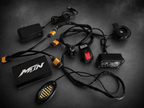 MTN 3-in-1 Rechargeable Headlight, Rock Light & Horn Kit | MTN MOTOWORKS E-Moto Performance Parts & Accessories