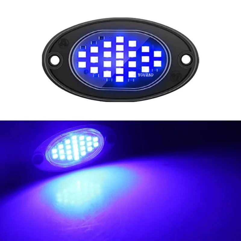 MTN 4-Piece Battery-Powered LED Rock Light Kit | MTN MOTOWORKS E-Moto Performance Parts & Accessories