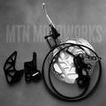 MTN 7075 Ultra Bee-Style Rear Brake Conversion Kit | Surron Light Bee X | MTN MOTOWORKS E-Moto Performance Parts & Accessories