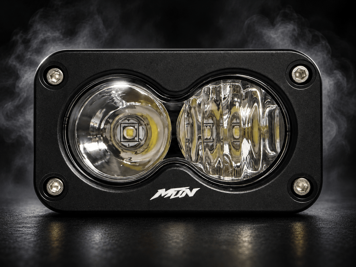 MTN Baja 3-Pin Plug-and-Play LED Headlight | Strike & Yozma | MTN MOTOWORKS E-Moto Performance Parts & Accessories
