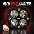 MTN Baja Cuatro Plug-and-Play LED Headlight – Strike & Yozma | MTN MOTOWORKS E-Moto Performance Parts & Accessories