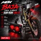 MTN Baja Tail Light for Sur-Ron LBX/S promotional media