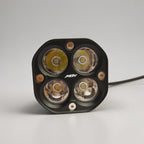 MTN Battery-Powered Dual 2x2 Baja Light + Horn Kit | MTN MOTOWORKS E-Moto Performance Parts & Accessories