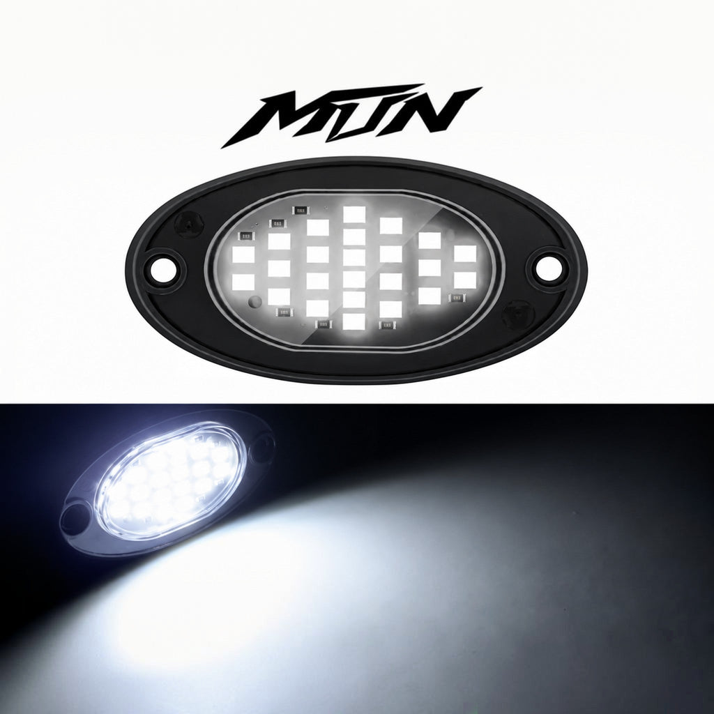 MTN Battery-Powered Headlight + Rock Light + Horn Kit | MTN MOTOWORKS E-Moto Performance Parts & Accessories