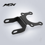 Stealth Black MTN headlight mount bracket for Sur-Ron Light Bee S/X and Segway X160/X260, angled view