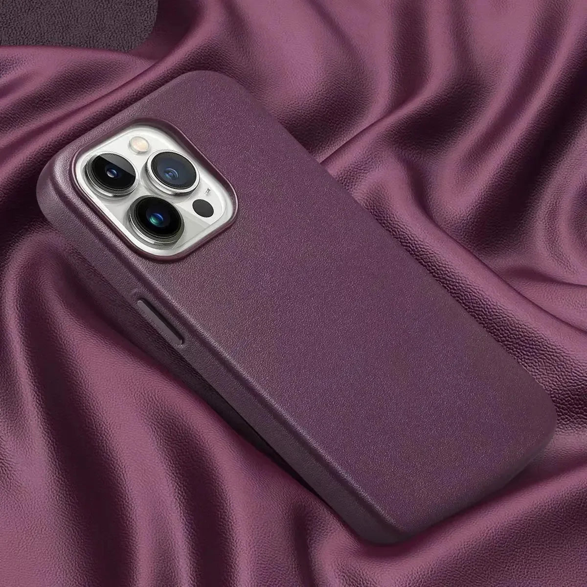 MTN Leather MagSafe-Compatible iPhone Case | MTN MOTOWORKS E-Moto Performance Parts & Accessories