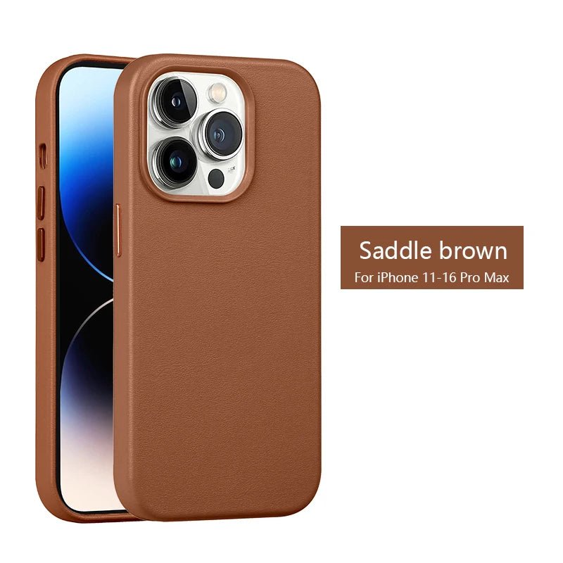MTN Leather MagSafe-Compatible iPhone Case | MTN MOTOWORKS E-Moto Performance Parts & Accessories
