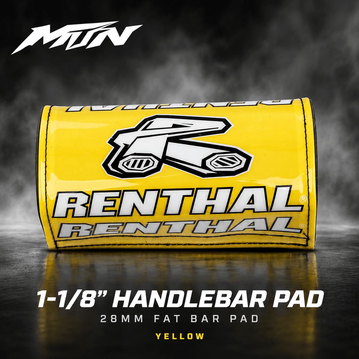 MTN MX Handlebar Pad | 1-1/8″ Fat Bar | MTN MOTOWORKS E-Moto Performance Parts & Accessories
