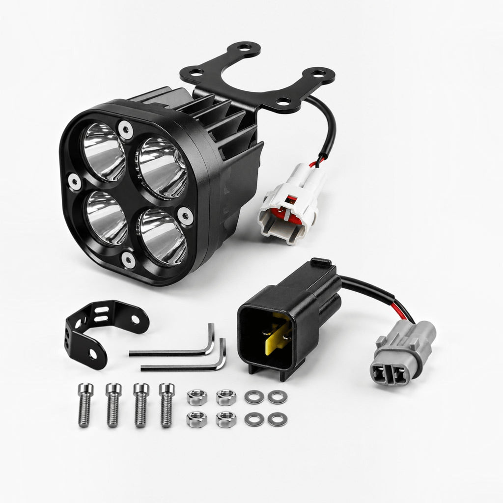MTN Plug-and-Play Headlight Kit — Talaria, Sur-Ron & Segway | MTN MOTOWORKS E-Moto Performance Parts & Accessories