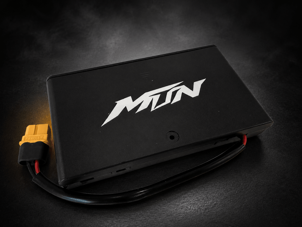 MTN Rechargeable 2×2 Baja Spot LED Headlight | MTN MOTOWORKS E-Moto Performance Parts & Accessories