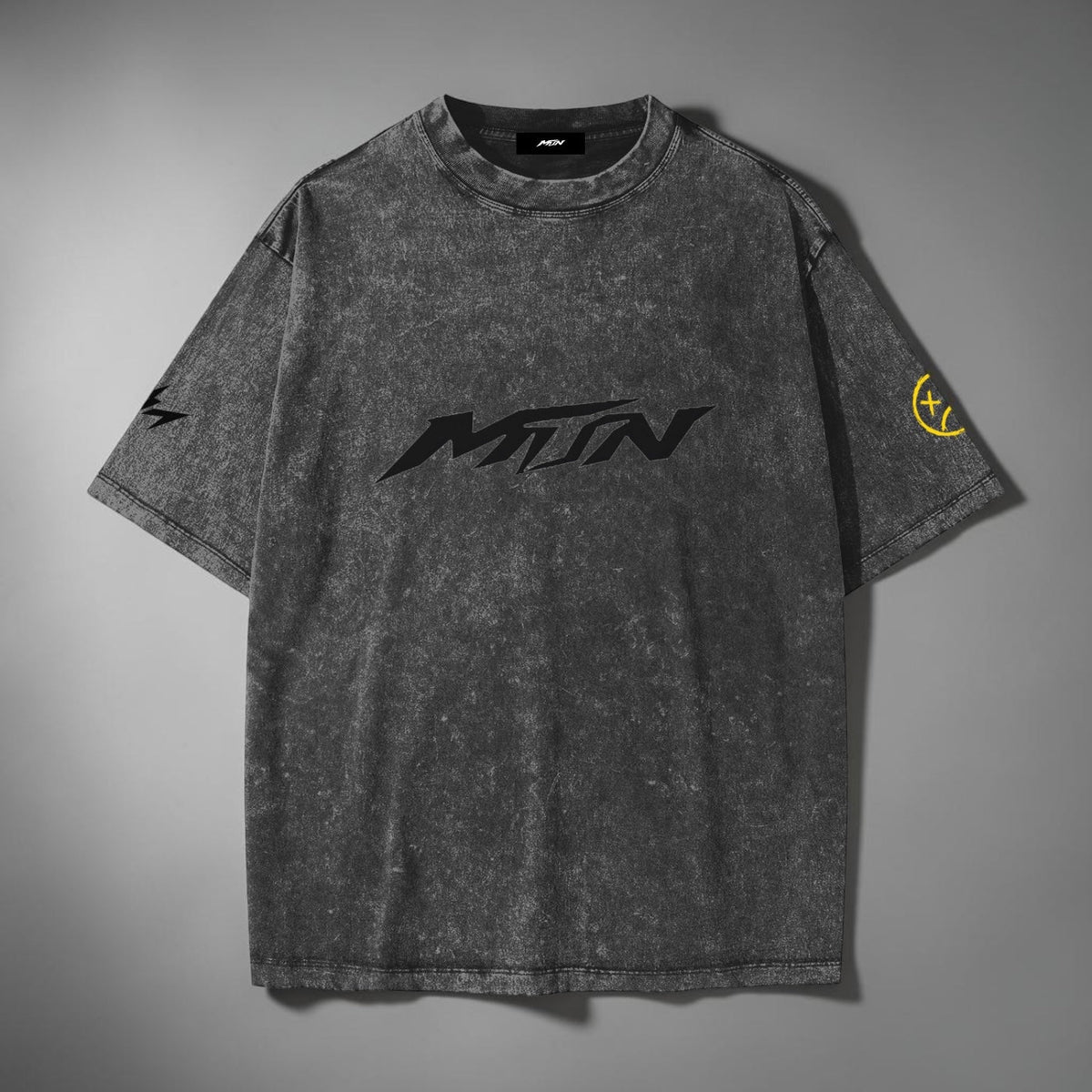 MTN Snow Washed Heavyweight Moto Tee | MTN MOTOWORKS E-Moto Performance Parts & Accessories