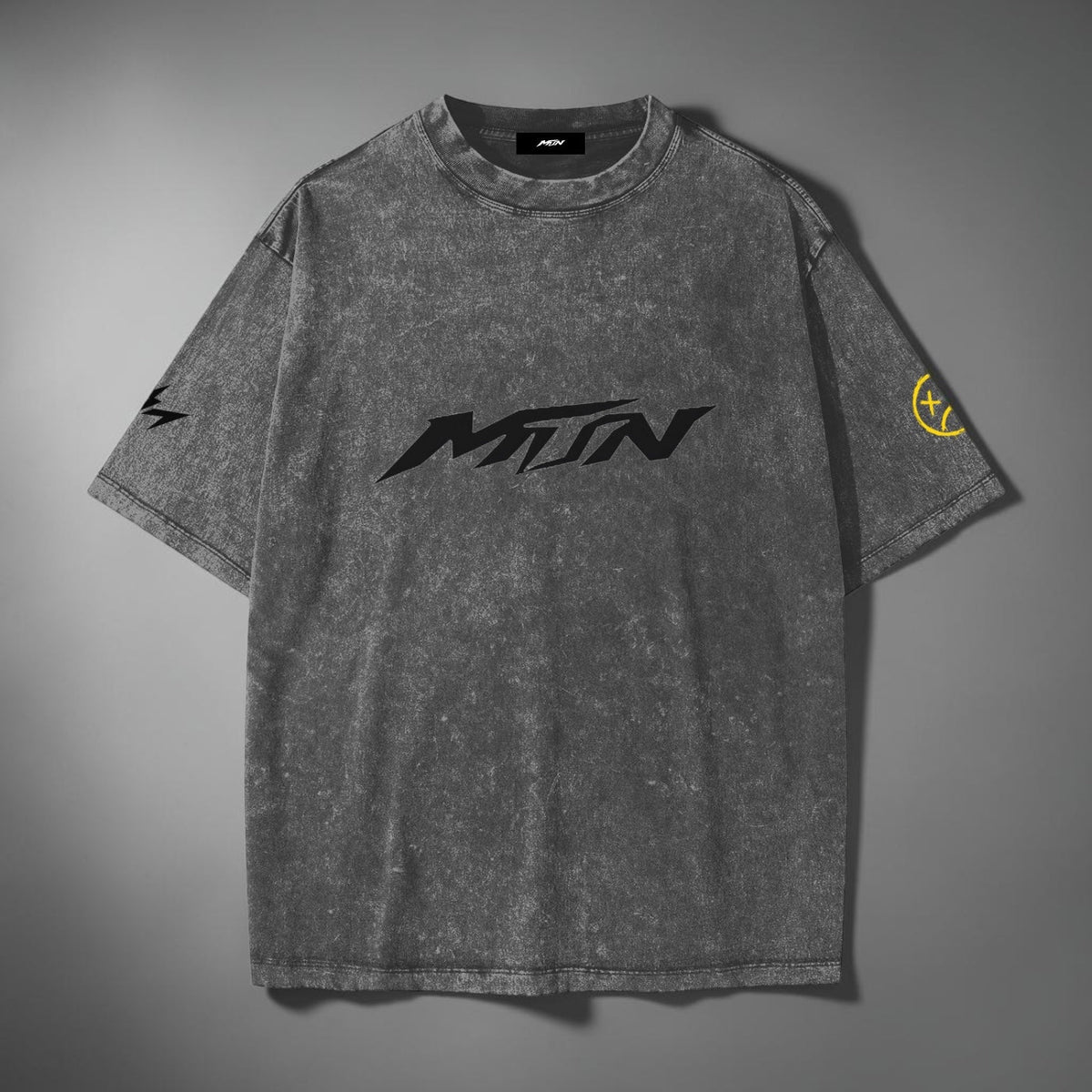 MTN Snow Washed Heavyweight Moto Tee | MTN MOTOWORKS E-Moto Performance Parts & Accessories