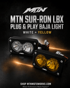 MTN Sur-Ron LBX Plug & Play Baja LED Headlight | MTN MOTOWORKS E-Moto Performance Parts & Accessories