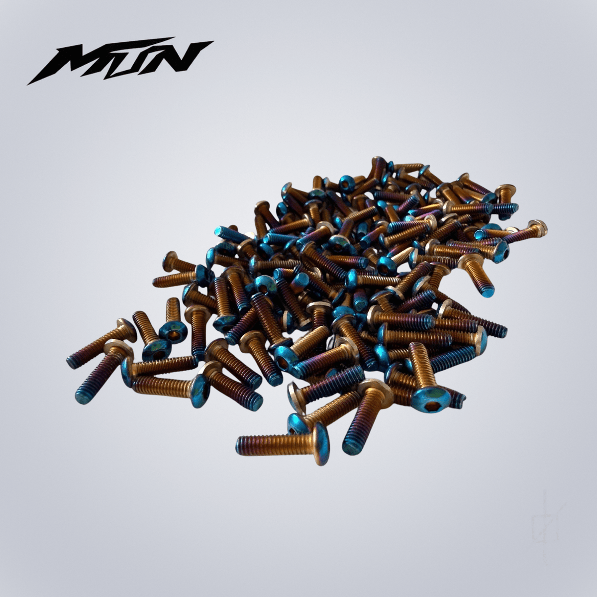 Titanium replacement grip pins for MTN MARK I and MARK II footpegs