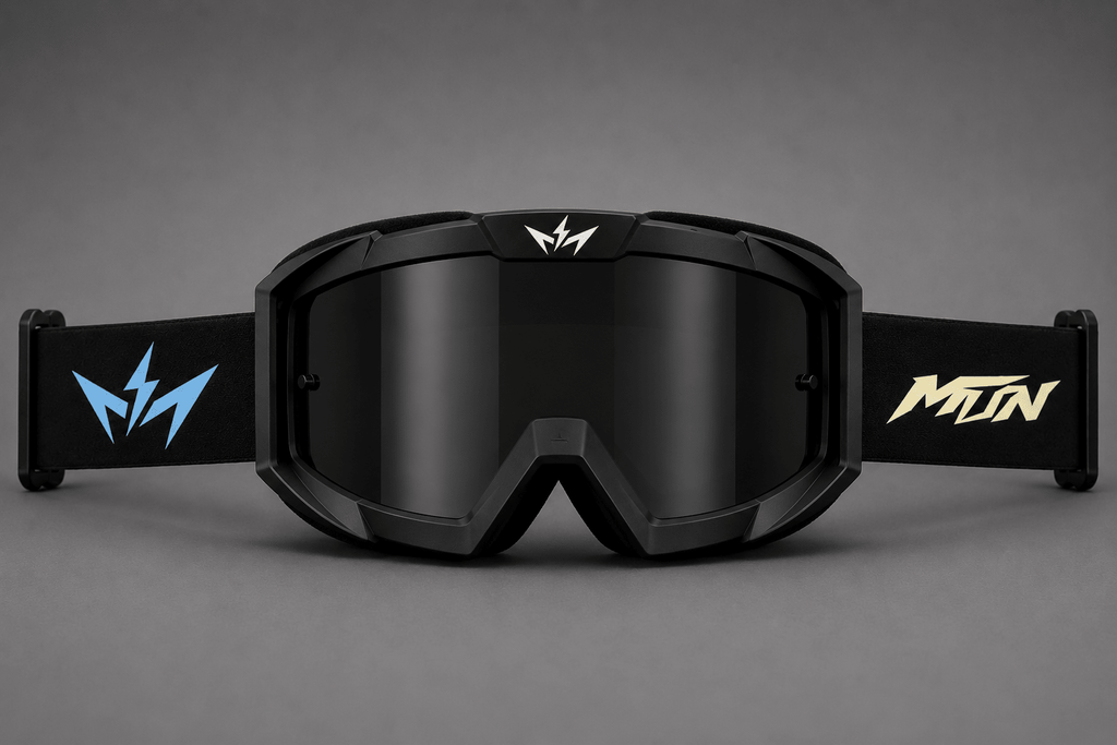 MTN V1 MX / E - MOTO GOGGLES — SMOKE EDITION | MTN MOTOWORKS E - Moto Performance Parts & Accessories