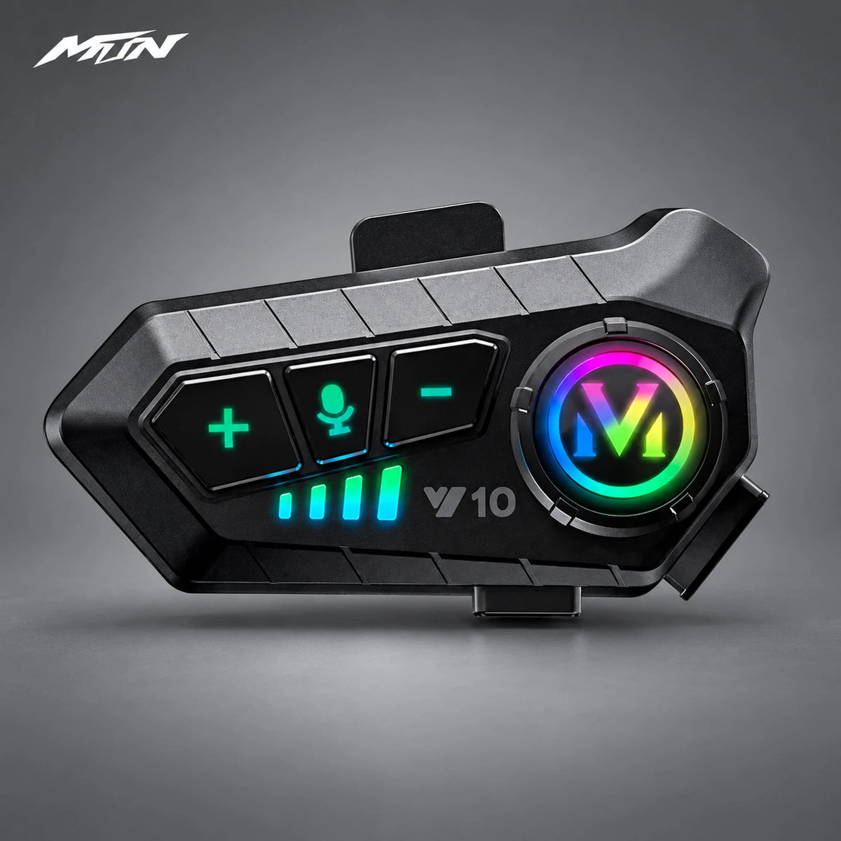 Y10 Bluetooth helmet headset on MTN background