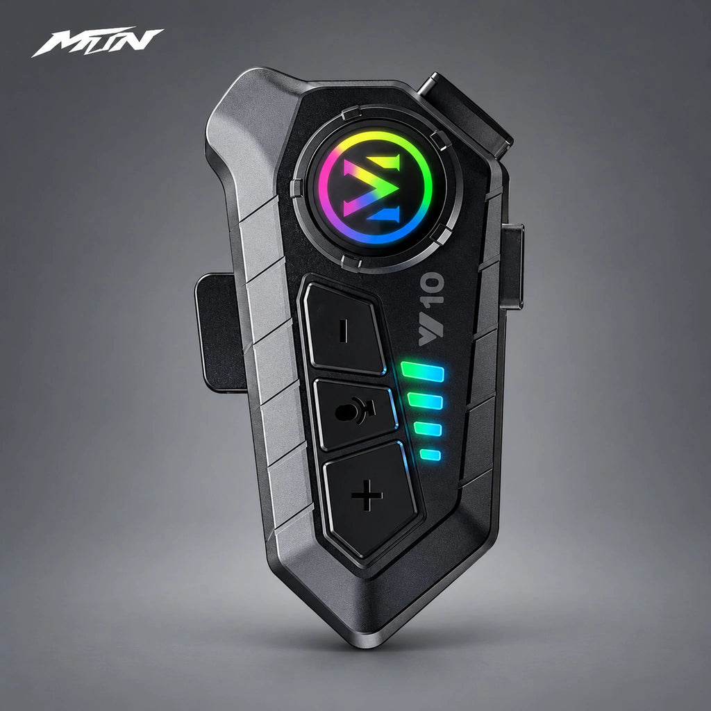 Y10 Bluetooth helmet headset on MTN background