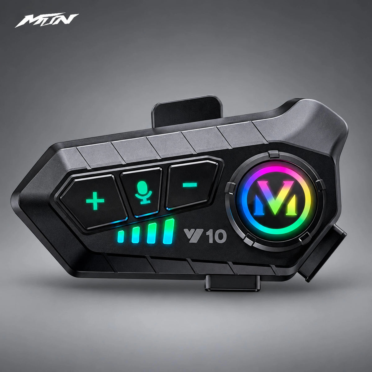 Y10 Bluetooth helmet headset on MTN background