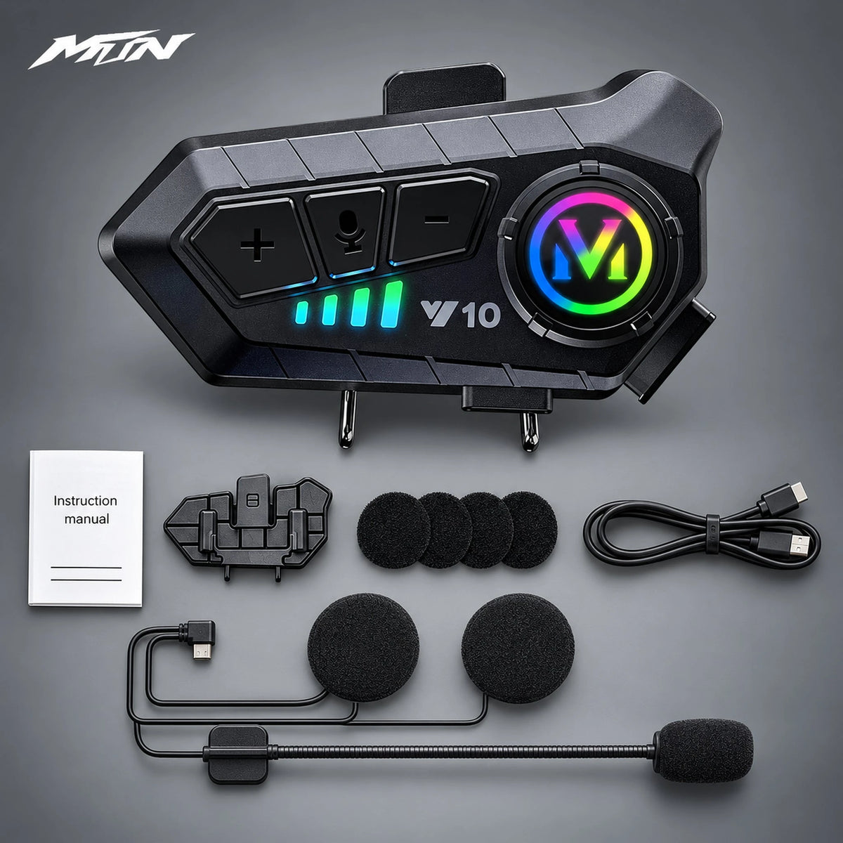 Y10 headset kit with hard microphone