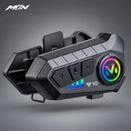 Y10 headset with detachable mounting clip