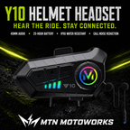 MTN Y10 Bluetooth Helmet Headset | MTN MOTOWORKS E-Moto Performance Parts & Accessories