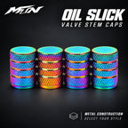 Oil Slick Valve Stem Caps