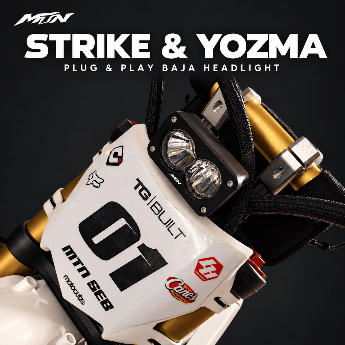 Plug & Play Baja Headlight | Strike & Yozma