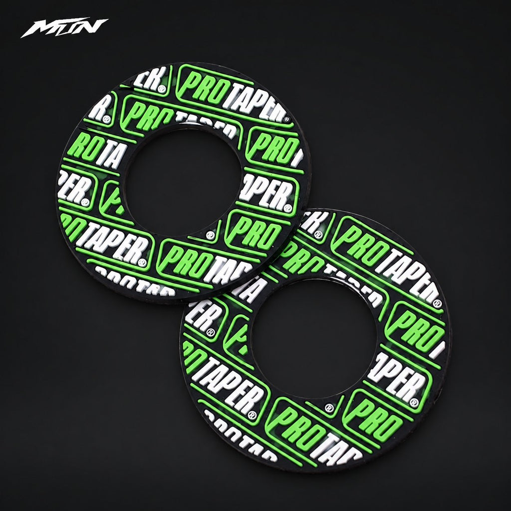 Rubber grip donut pair in multiple colors