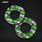 Rubber grip donut pair in multiple colors